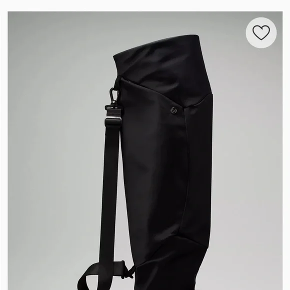 Lululemon Athletica Black Duffel Bag Sleek and Functional - Picture 2 of 6